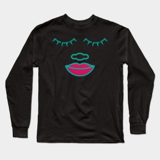 Close Your Eyes Long Sleeve T-Shirt